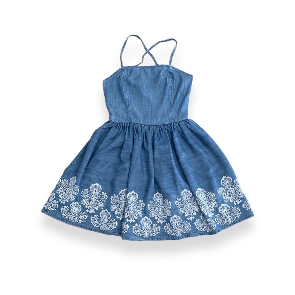 Adorable SUPERDRY Denim Prairie Girl Dress! Size XSmall!